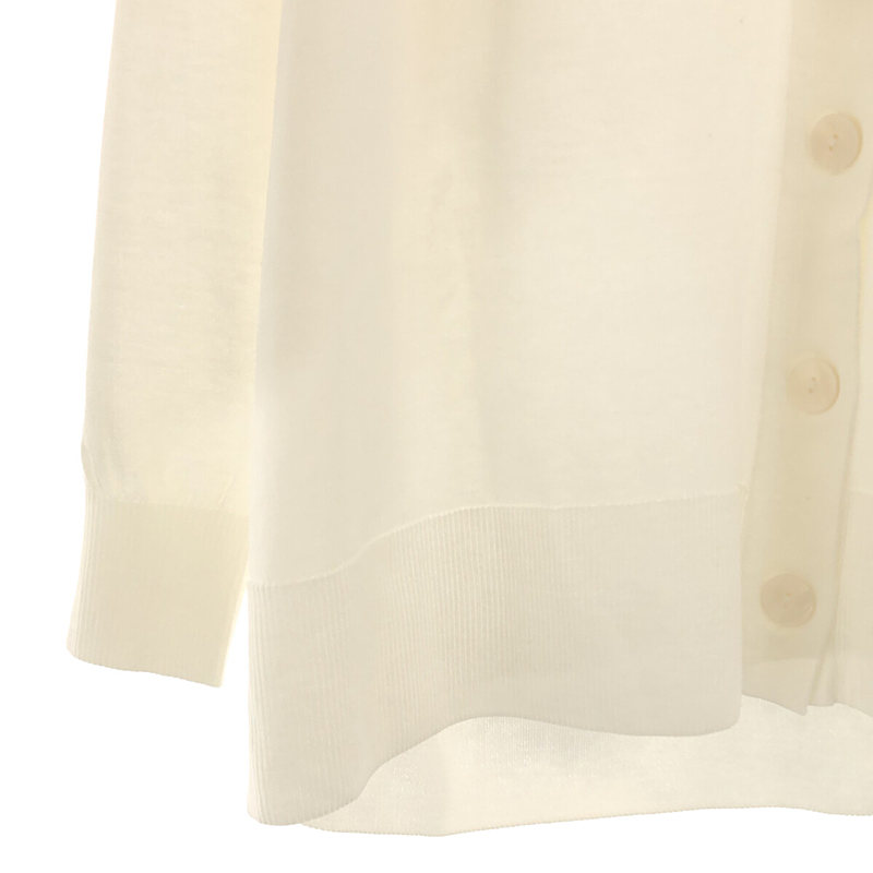 Spick and Span / スピックアンドスパン ICECOTTON BIG Vカーディガン