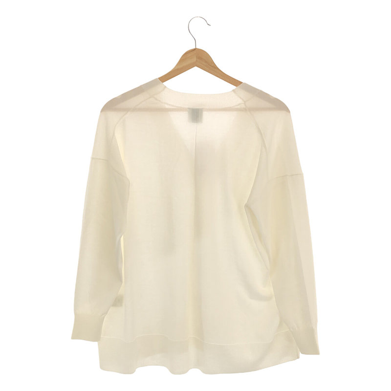 Spick and Span / スピックアンドスパン ICECOTTON BIG Vカーディガン