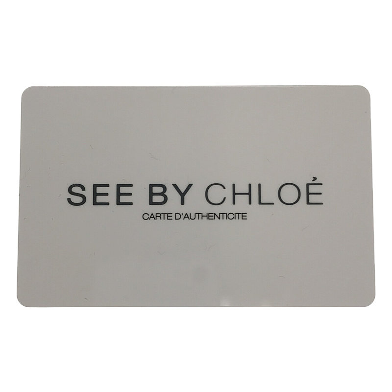 Chloe / クロエ SEE BY CHLOE / シーバイクロエ リボン付き ショルダーバッグ