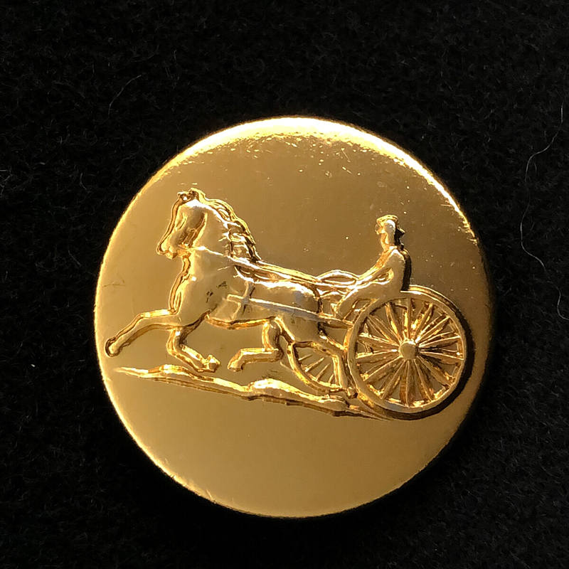 CELINE / セリーヌ SPORTS OLD / オールド 金ボタン ウール シングルコート / ロゴ 総裏地