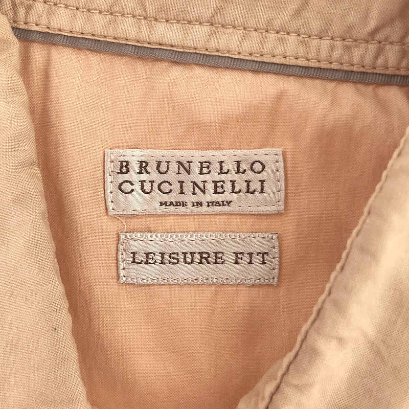 BRUNELLO CUCINELLI / ブルネロクチネリ コットン ウエスタンシャツ