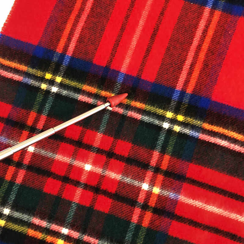 JOHNSTONS OF ELGIN / ジョンストンズオブエルガン チェック カシミヤ マフラー