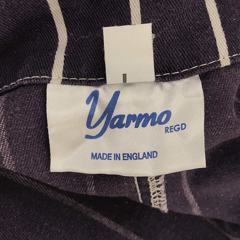 Yarmo / ヤーモ 製品染め シングルチェスター ショップコート