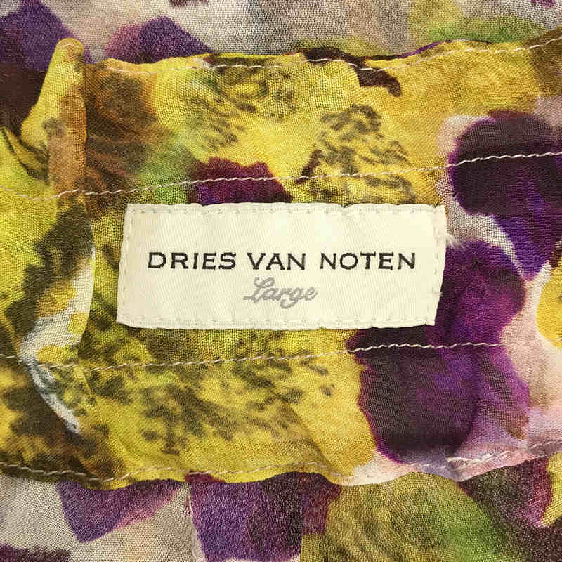 DRIES VAN NOTEN / ドリスヴァンノッテン フラワープリントワイドパンツ