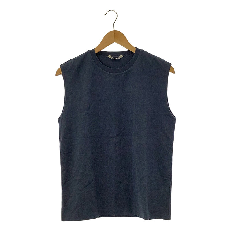 ORGANIC COTTON HIGH GAUGE JERSEY SLEEVELESS ノースリーブ