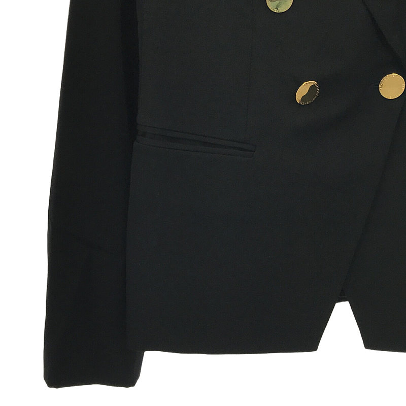 STELLA McCARTNEY / ステラマッカートニー 金ボタン ダブルブレスト ジャケット / 総裏地