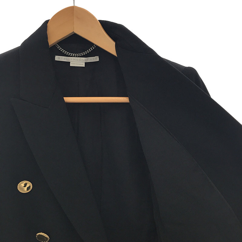 STELLA McCARTNEY / ステラマッカートニー 金ボタン ダブルブレスト ジャケット / 総裏地