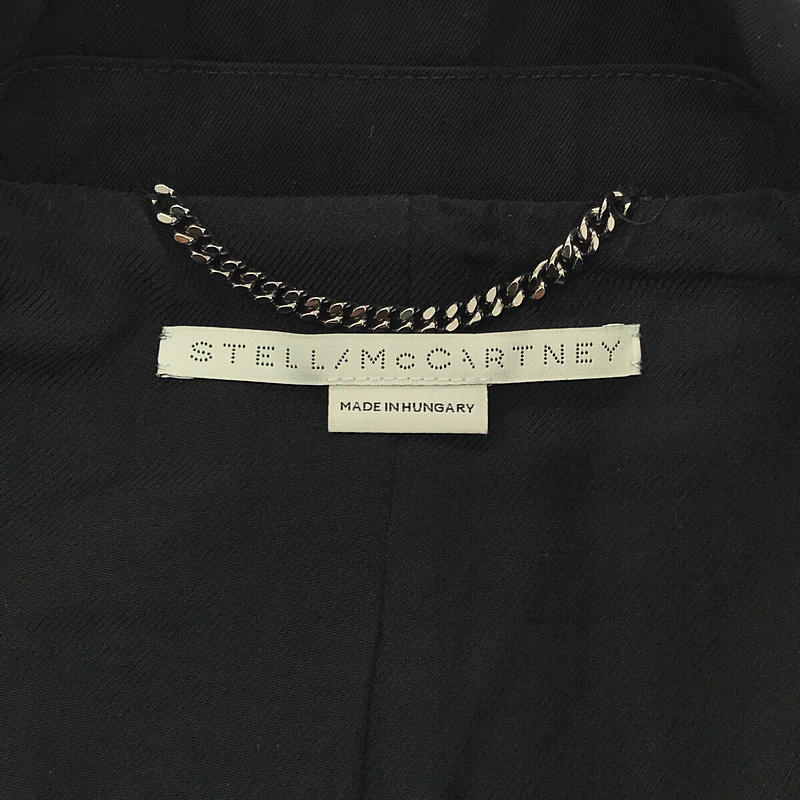 STELLA McCARTNEY / ステラマッカートニー 金ボタン ダブルブレスト ジャケット / 総裏地