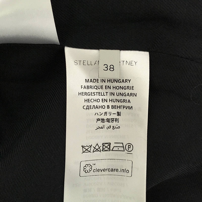 STELLA McCARTNEY / ステラマッカートニー 金ボタン ダブルブレスト ジャケット / 総裏地