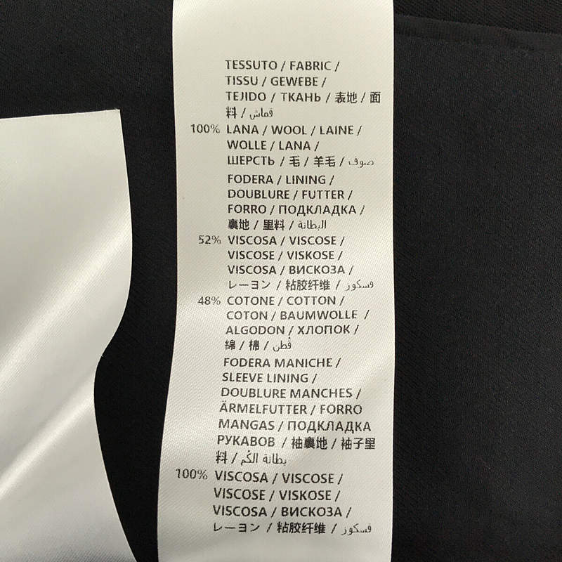 STELLA McCARTNEY / ステラマッカートニー 金ボタン ダブルブレスト ジャケット / 総裏地