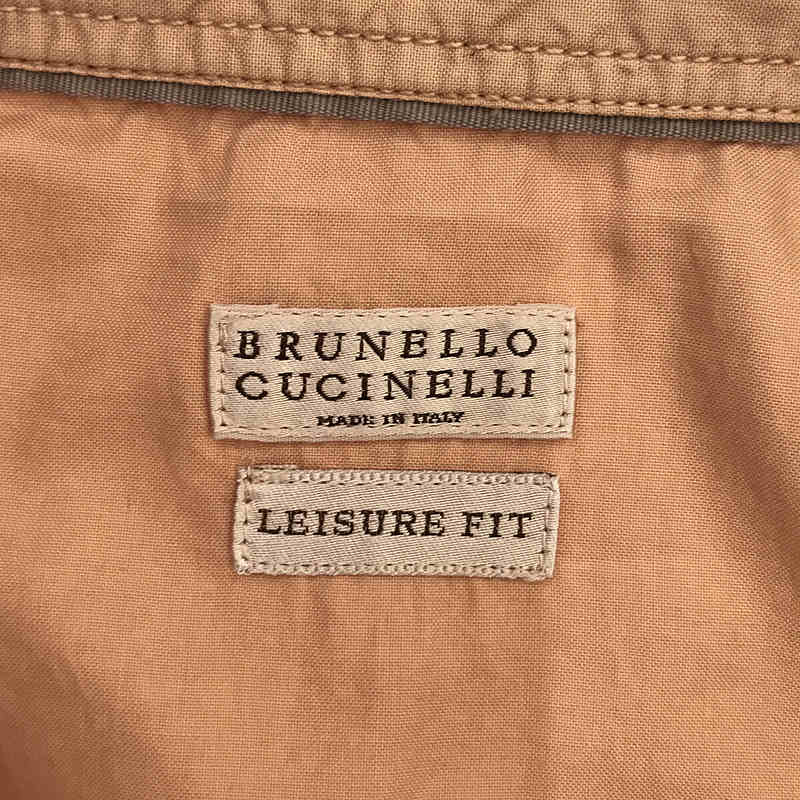 BRUNELLO CUCINELLI / ブルネロクチネリ コットン ウエスタンシャツ