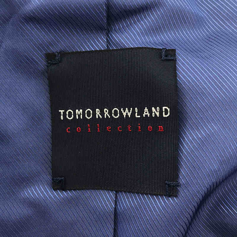 TOMORROWLAND collection / トゥモローランドコレクション ノーカラー ツイードジャケット