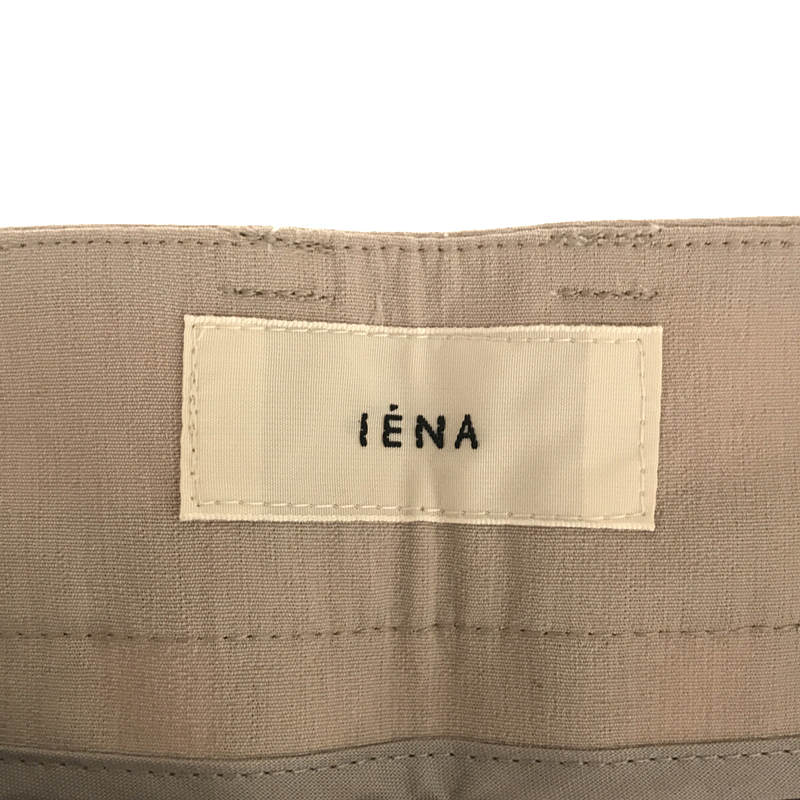 IENA / イエナ ドライリネンストレッチパンツ