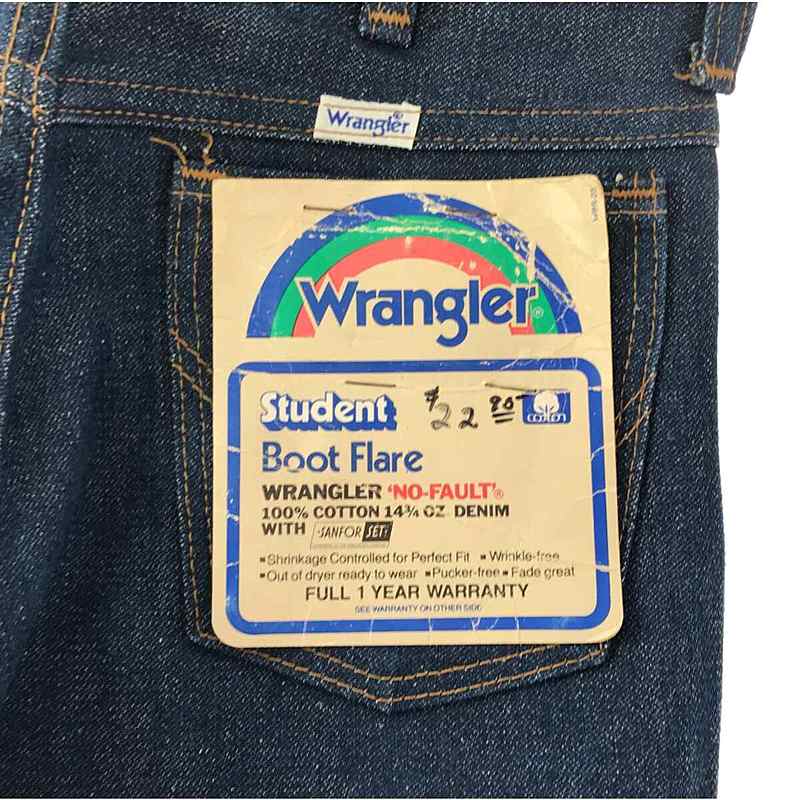 WRANGLER / ラングラー 80s〜 ヴィンテージ デッドストック Boot Flare ブーツカット フレア デニムパンツ