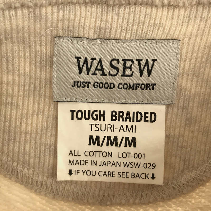 WASEW / ワソー REVERSE WEAVE ショートスリーブスウェット