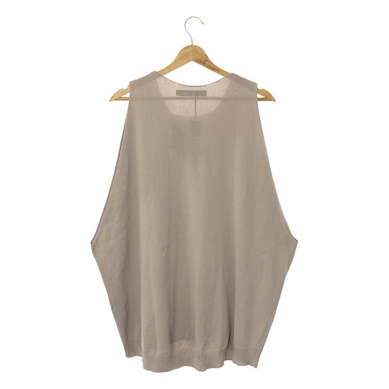 mizuiroind / ミズイロインド クルーネック コクーン ベスト