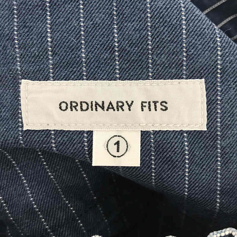 Ordinary fits / オーディナリーフィッツ JAMES PANTS ストライプ イージーパンツ