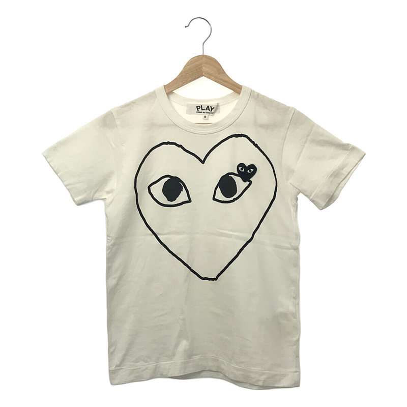 Embroidered heart Tシャツ