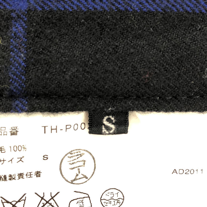tricot COMME des GARCONS / トリココムデギャルソン ウール チェックパンツ