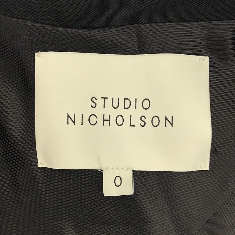 Studio Nicholson / スタジオニコルソン SOFT TAILORING BLAZER ソフト テーラリング ブレザー ジャケット