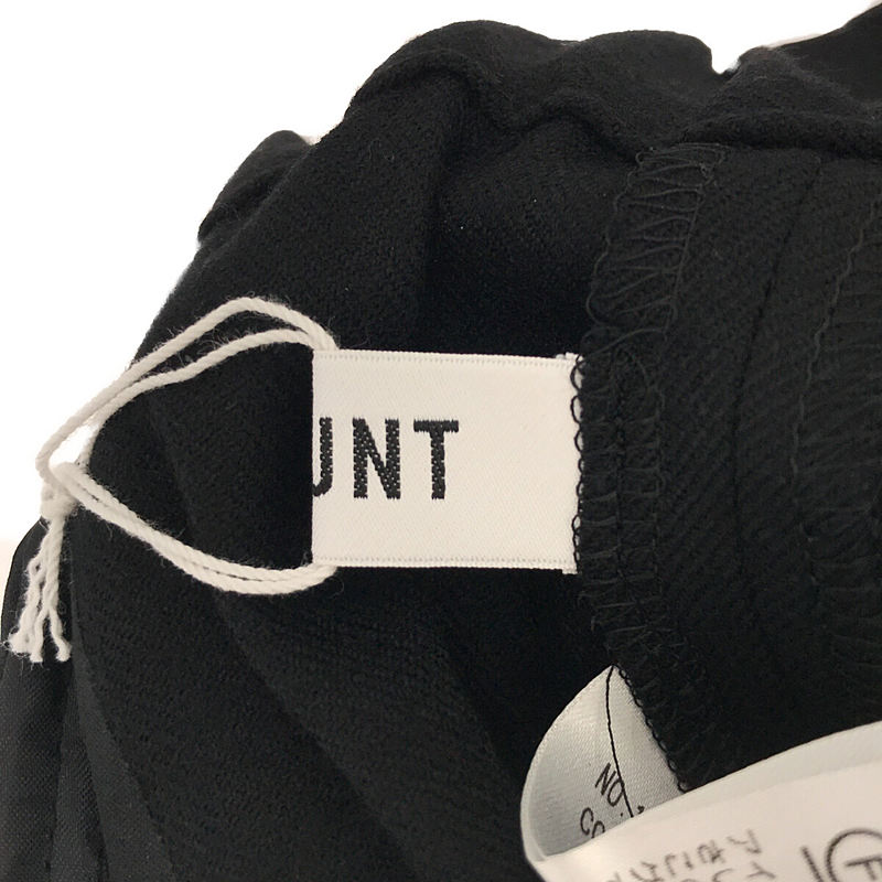 haunt / ハウント ウール スラックス イージーパンツ