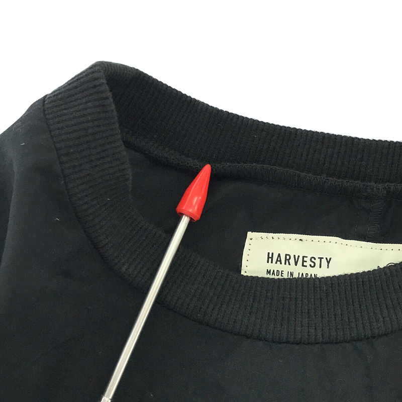 HARVESTY / ハーベスティ コットン エッグ プルオーバーシャツ