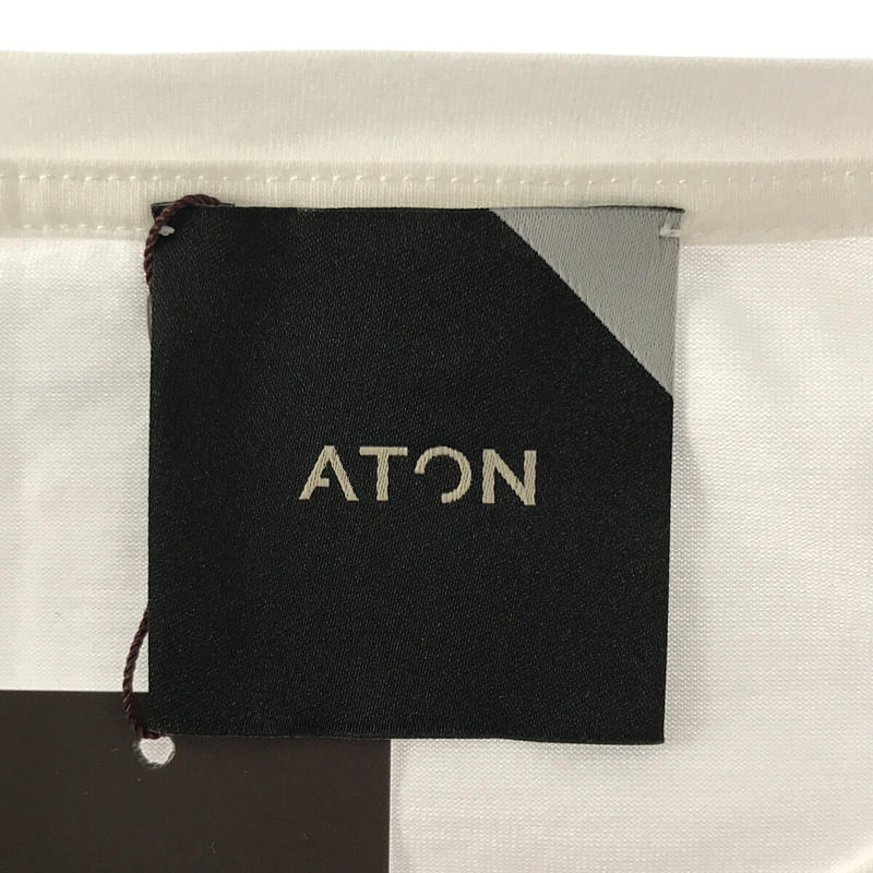 ATON / エイトン SUVIN 60/2 OVERSIZED ロングスリーブ  Tシャツ