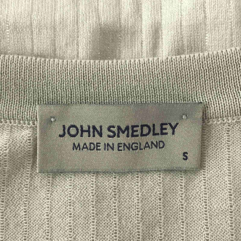JOHN SMEDLEY / ジョンスメドレー シーアイランドコットン リブニット Tシャツ