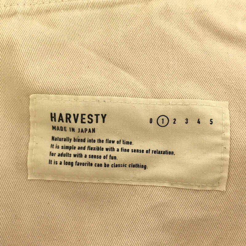 HARVESTY / ハーベスティ 12oz コットンデニム ビッグペインターパンツ