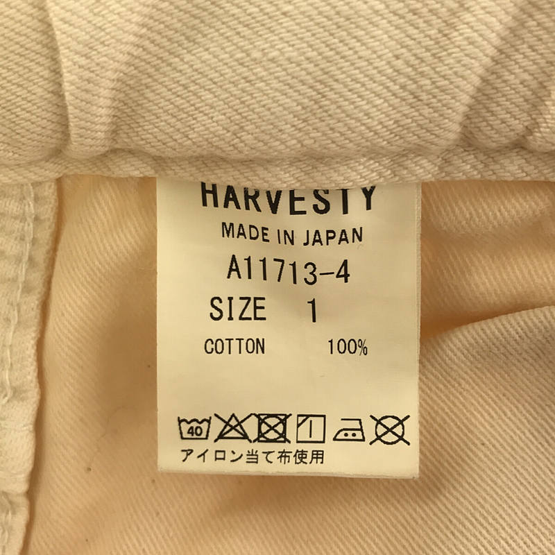 HARVESTY / ハーベスティ 12oz コットンデニム ビッグペインターパンツ