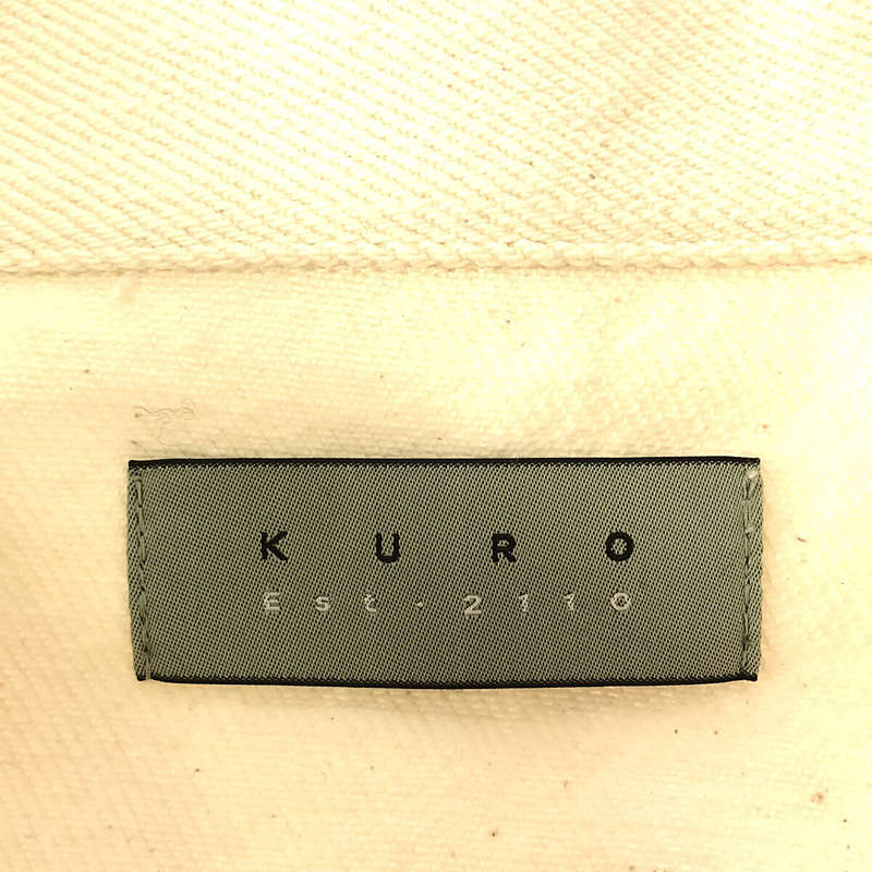 KURO / クロ CHORE DENIM JACKET ONE WASH ジャケット