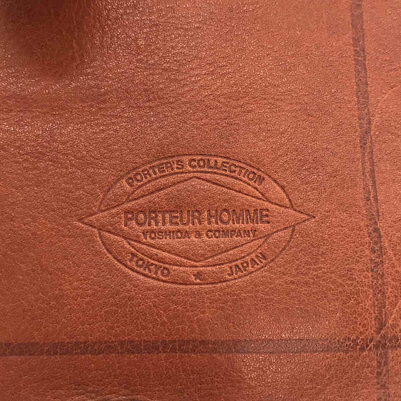 PORTER / ポーター PORTEUR HOMME 2Way レザー ショルダー ブリーフケース