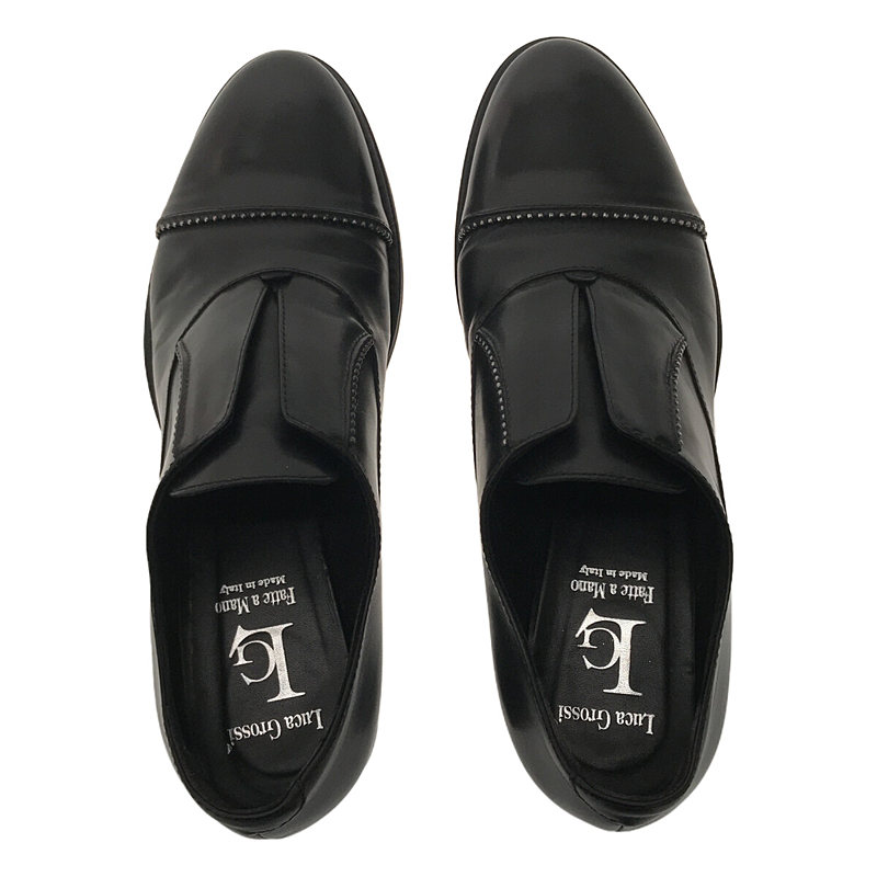 Luca Grossi / ルカグロッシ ボールチェーン ポイント スムース シューズ