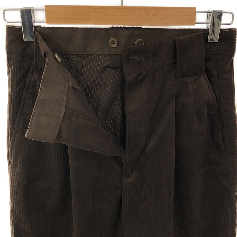 foufou / フーフー corduroy straight pants / コーデュロイ ストレートパンツ