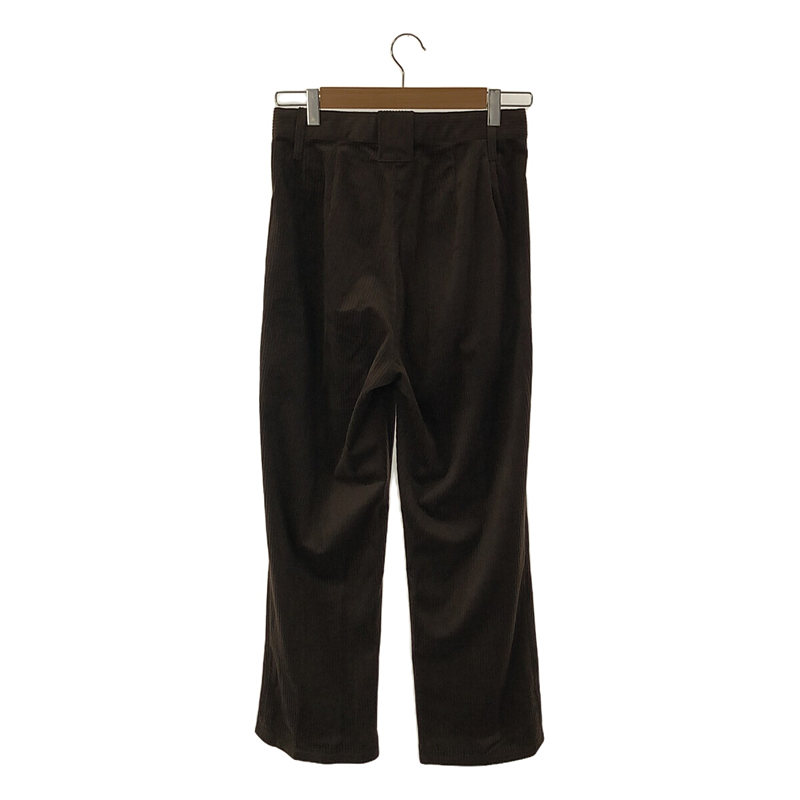 foufou / フーフー corduroy straight pants / コーデュロイ ストレートパンツ