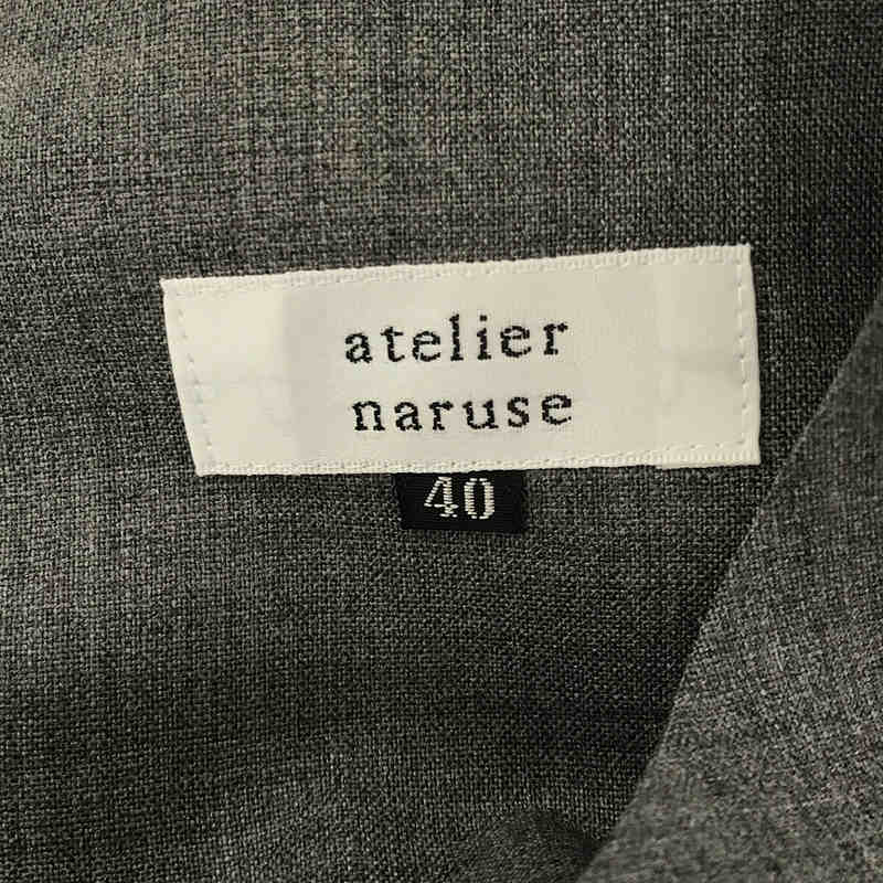 atelier naruse / アトリエナルセ formal A line one-piece dress フォーマル Aライン ワンピース ドレス