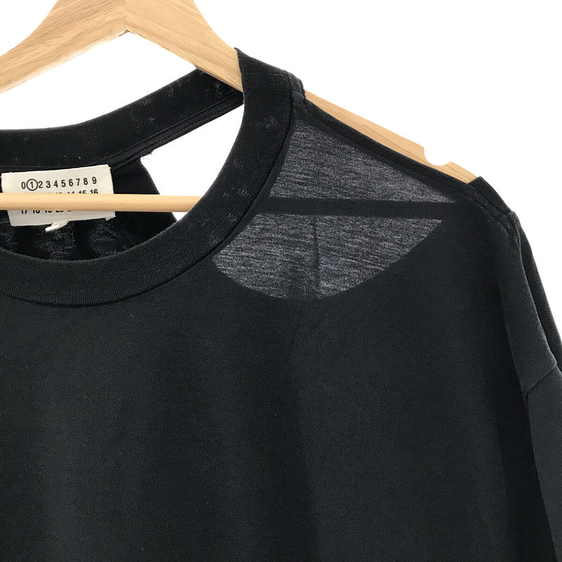 【値下げ】Maison Margiela メゾンマルジェラ トップス アシメ オーバーサイズ アシンメトリー Tシャツ カットソー | ブランド