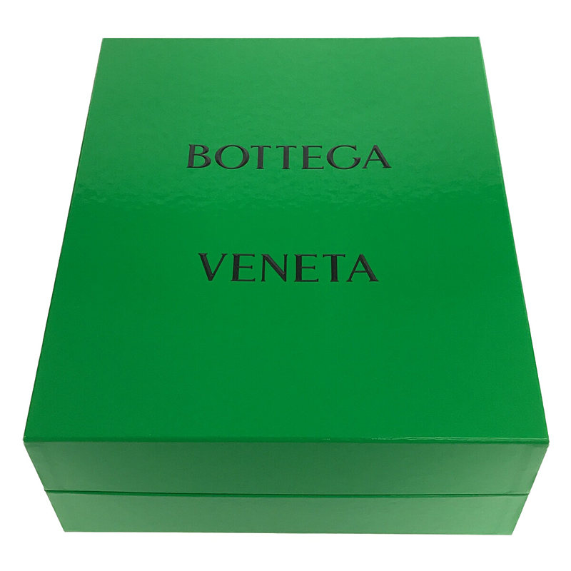 BOTTEGA VENETA / ボッテガヴェネタ レザー ラグ サイドゴア ロング タイヤ ブーツ 箱・保存袋付き