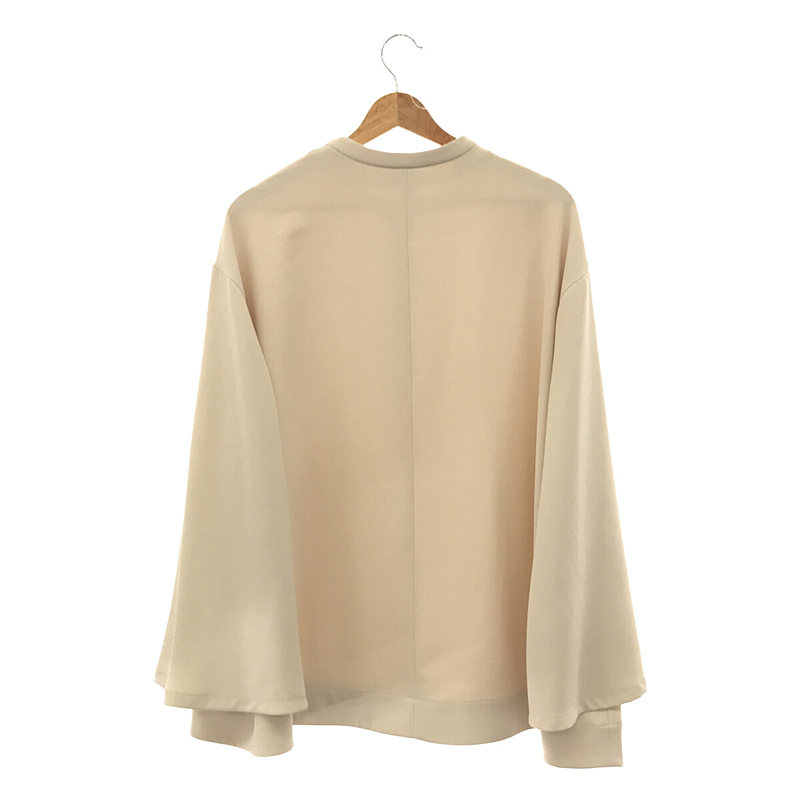 CLANE / クラネ HALF ZIP FLARE TOPS ハーフ ジップ フレア トップス