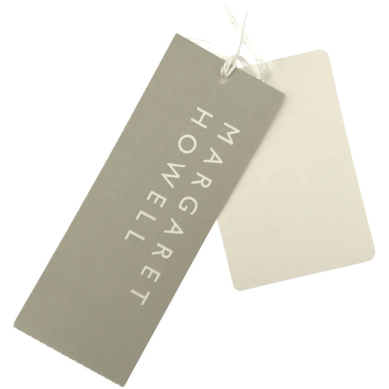 MARGARET HOWELL / マーガレットハウエル タグ付き ウール ストライプ スラックス パンツ