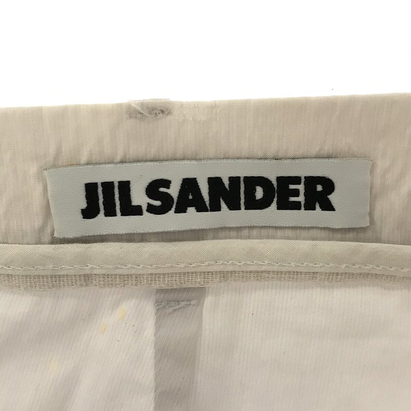 JIL SANDER / ジルサンダー コットンナイロン テーパードパンツ