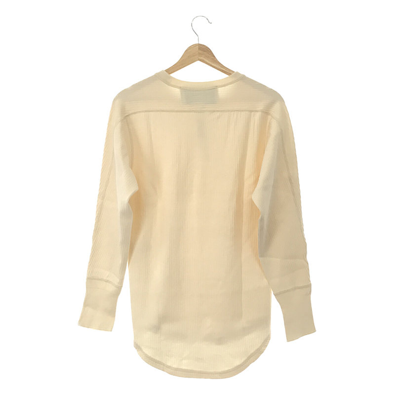 【美品】 TICCA / ティッカ | クルーネック ロングスリーブ Tシャツ カットソー | F | オフホワイト | レディース