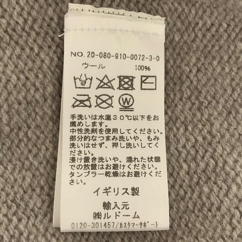 IENA / イエナ × ALDERNEY アルダニー 別注 LAMBSWOOL タートルネック プルオーバー ニット