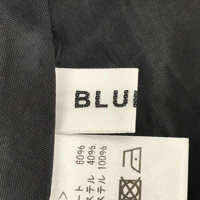 Bluelea / ブルレア Dot jacquard blouse ドット ジャガード タック ボリューム ブラウス チュニック プルオーバー