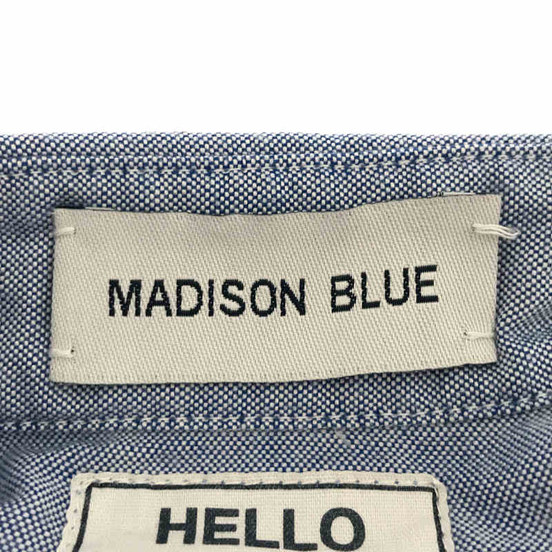 MADISON BLUE / マディソンブルー × Ron Herman / ロンハーマン コットン HAMPTON SH  ハンプトン コットン シャツ