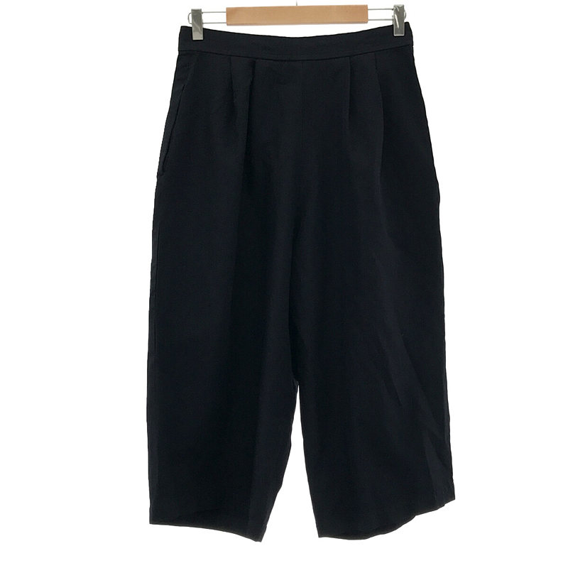 COMME des GARCONS COMME des GARCONS / コムコム ポリ縮絨 バルーン タック ラップ ワイド パンツ