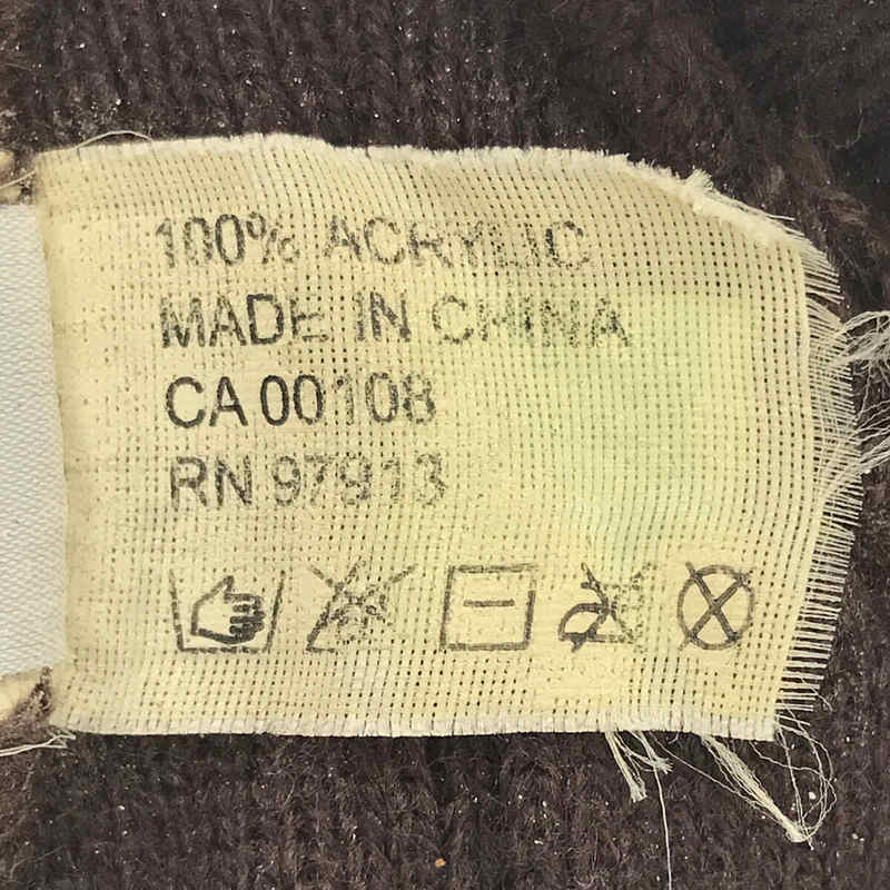 STUSSY / ステューシー 90s 〜 00s ロゴ刺繍 ニットキャップ ビーニー