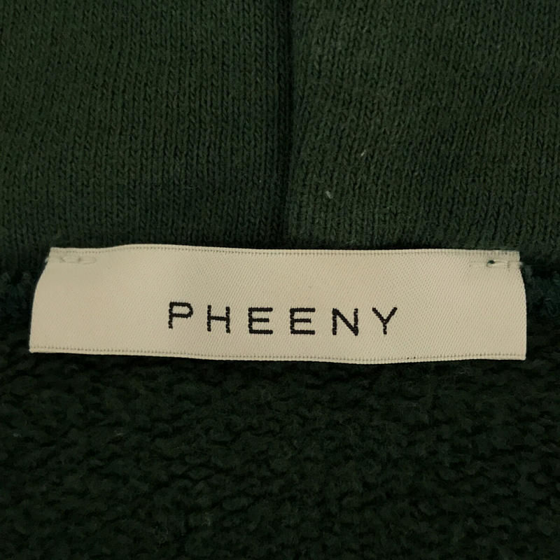 PHEENY / フィーニー 裏起毛 スウェット パーカー プルオーバー