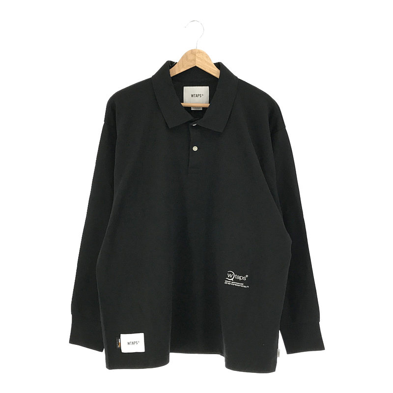 POLO LS / NYCO CORDURA コットン ナイロン コーデュラ ファブリック ロングスリーブ ポロ シャツ