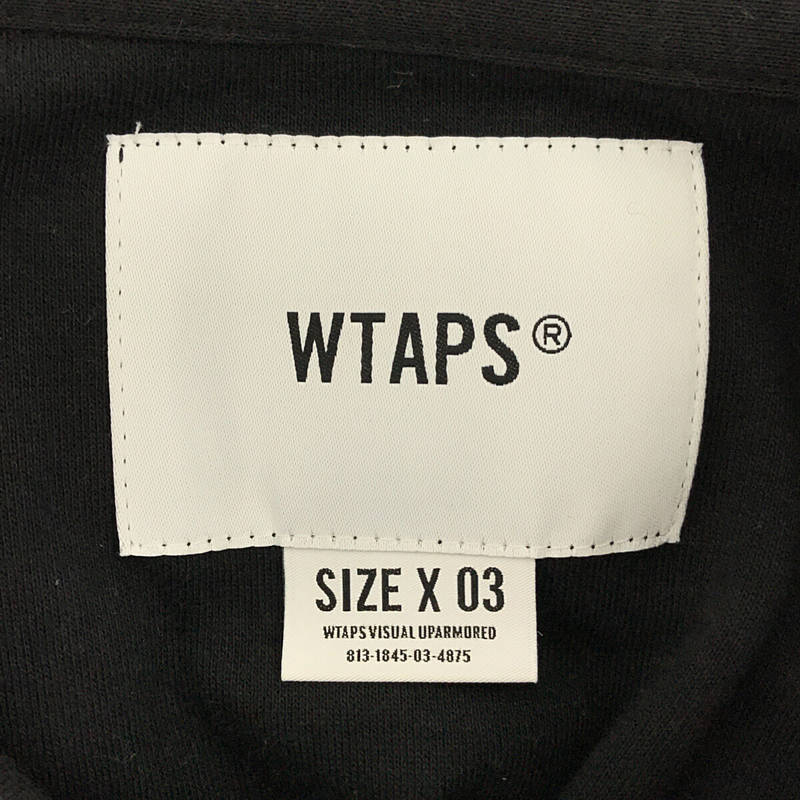 WTAPS / ダブルタップス POLO LS / NYCO CORDURA コットン ナイロン コーデュラ ファブリック ロングスリーブ ポロ シャツ